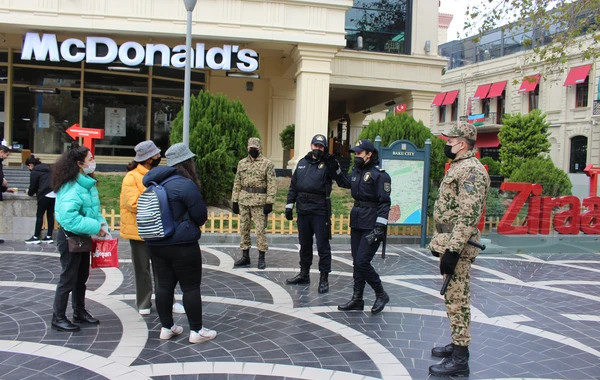 Polis "Tarqovı"da yoxlamalara başladı - FOTO