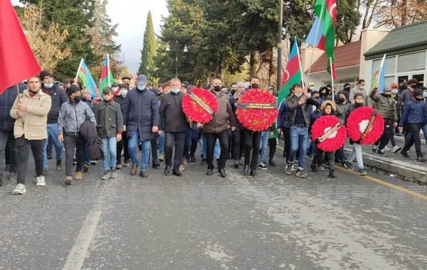 Şuşa fatehlərindən olan şəhid Qaxda dəfn edilib - FOTO