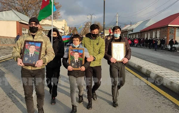Şuşa fatehlərindən olan şəhid Qaxda dəfn edilib - FOTO