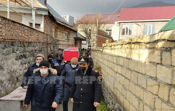 Şuşa fatehlərindən olan şəhid Qaxda dəfn edilib - FOTO
