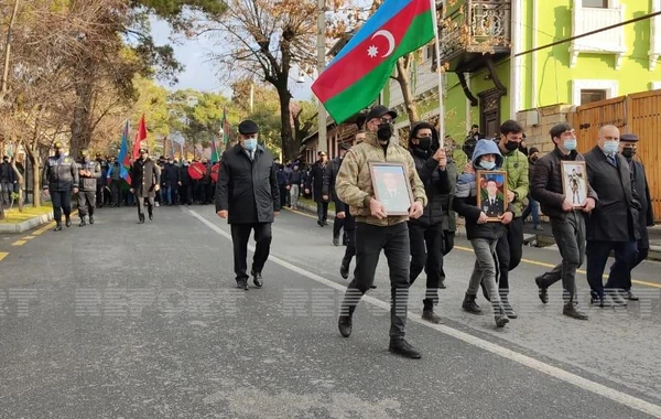 Şuşa fatehlərindən olan şəhid Qaxda dəfn edilib - FOTO