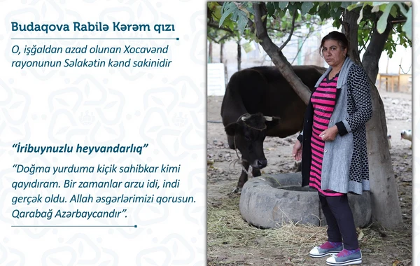 Onlar Xocavəndə kiçik biznesləri ilə qayıdacaqlar - FOTO
