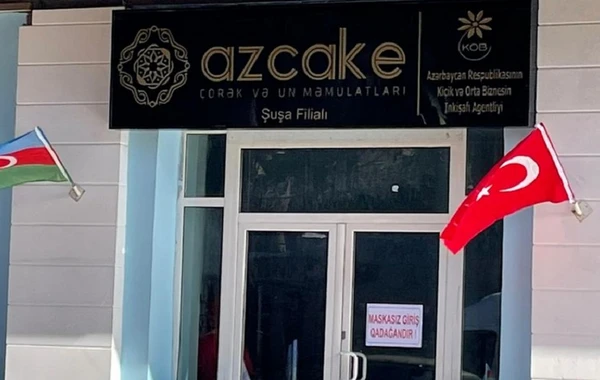Şuşada ilk mağaza açıldı - FOTO