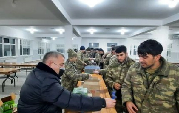 Mehriban Əliyevanın təşəbbüsü ilə hərbçilərimizə dəstək aksiyasına başlanıldı - VİDEO-FOTO