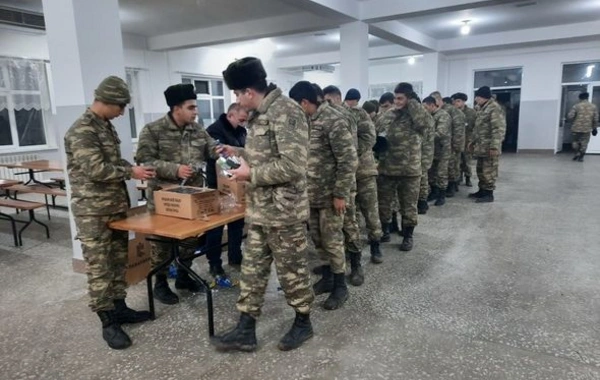 Mehriban Əliyevanın təşəbbüsü ilə hərbçilərimizə dəstək aksiyasına başlanıldı - VİDEO-FOTO