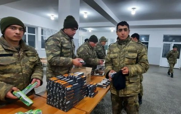 Mehriban Əliyevanın təşəbbüsü ilə hərbçilərimizə dəstək aksiyasına başlanıldı - VİDEO-FOTO