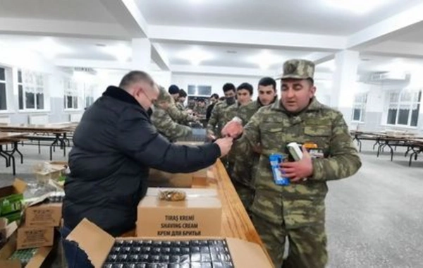 Mehriban Əliyevanın təşəbbüsü ilə hərbçilərimizə dəstək aksiyasına başlanıldı - VİDEO-FOTO