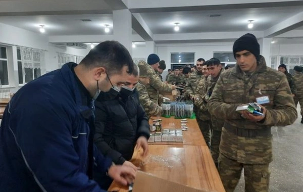 Mehriban Əliyevanın təşəbbüsü ilə hərbçilərimizə dəstək aksiyasına başlanıldı - VİDEO-FOTO