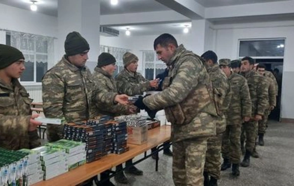 Mehriban Əliyevanın təşəbbüsü ilə hərbçilərimizə dəstək aksiyasına başlanıldı - VİDEO-FOTO