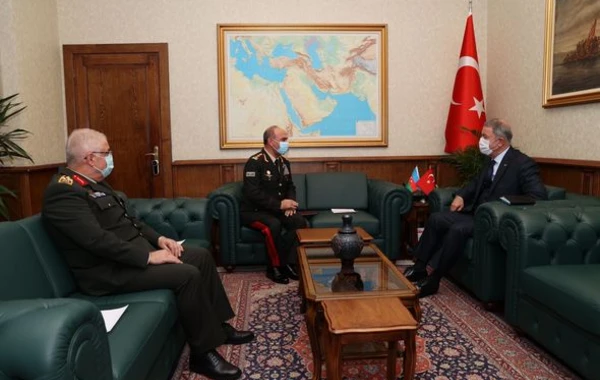 Kərəm Mustafayev Hulusi Akarla görüşdü - FOTO
