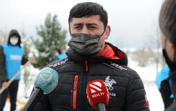 “Davam” ümumrespublika ağacəkmə aksiyası həyata keçirib - FOTO