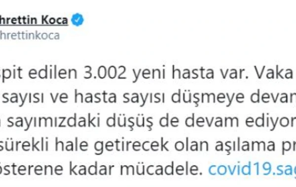 Türkiyədə koronavirusa yoluxanlarla bağlı YENİ AÇIQLAMA - VİDEO