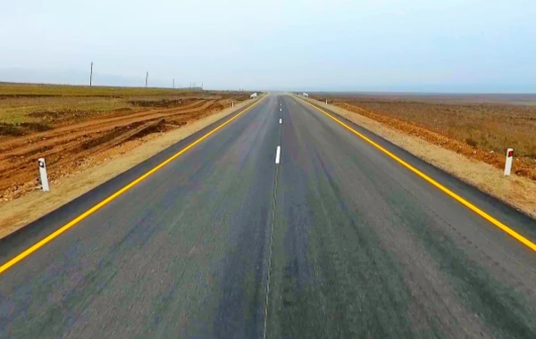 Suqovuşan və Talış kəndlərinə yol tikintisi 1-ci mərhələ üzrə yekunlaşıb - VİDEO