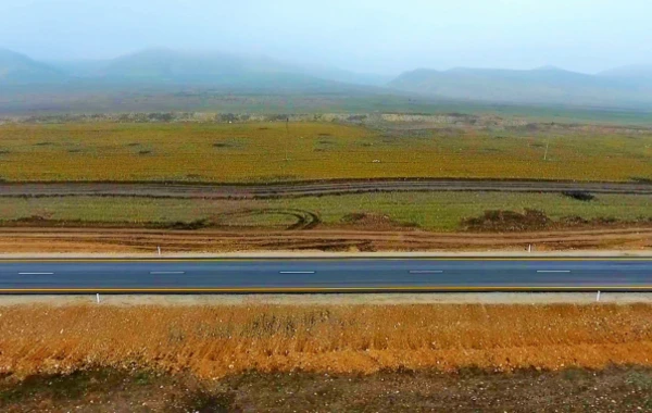 Suqovuşan və Talış kəndlərinə yol tikintisi 1-ci mərhələ üzrə yekunlaşıb - VİDEO