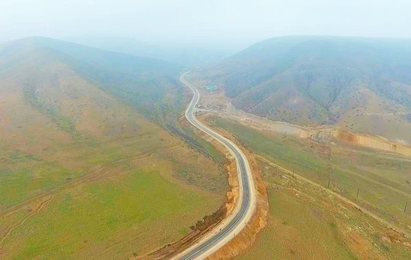 Suqovuşan və Talış kəndlərinə yol tikintisi 1-ci mərhələ üzrə yekunlaşıb - VİDEO