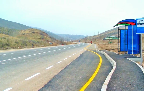 Suqovuşan və Talış kəndlərinə yol tikintisi 1-ci mərhələ üzrə yekunlaşıb - VİDEO