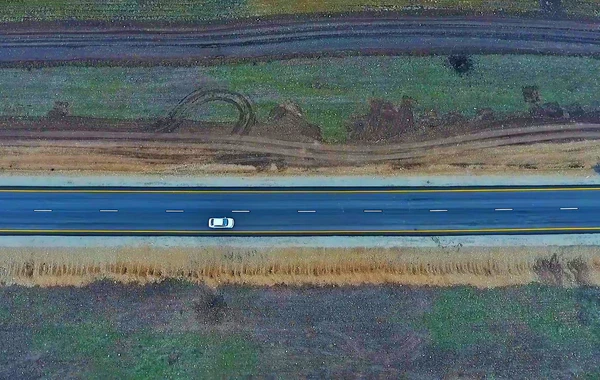 Suqovuşan və Talış kəndlərinə yol tikintisi 1-ci mərhələ üzrə yekunlaşıb - VİDEO