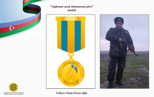 FHN-in Vətən Müharibəsində iştirak etmiş mülki işçilərinə medallar verilib - FOTO
