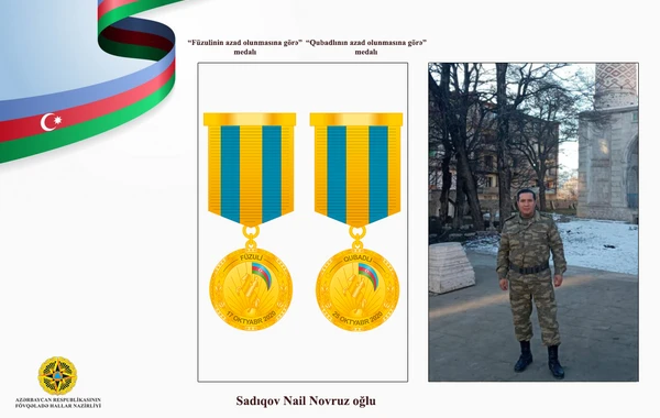 FHN-in Vətən Müharibəsində iştirak etmiş mülki işçilərinə medallar verilib - FOTO