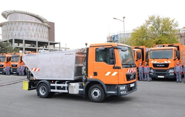 Paytaxtın kommunal xidmətləri üçün yeni texnikalar alınıb