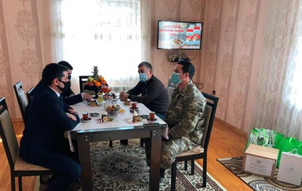 Vətən Müharibəsində iştirak etmiş müəllimlərlə görüş - FOTO