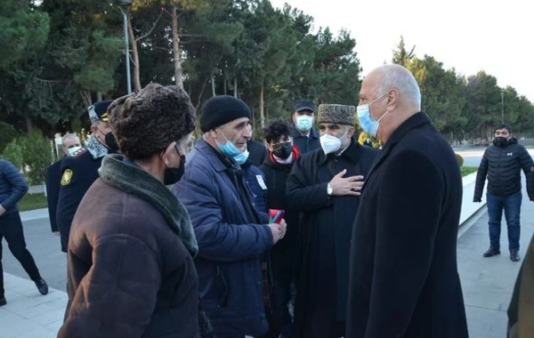 Şəhid kapitan Anar Heydərov Sumqayıtda torpağa tapşırılıb - FOTO