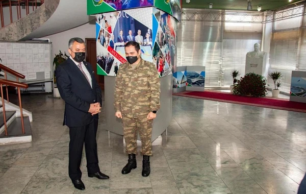 Nərimanov RİH-in müharibədən qələbə ilə qayıdan əməkdaşı belə qarşılandı – FOTO