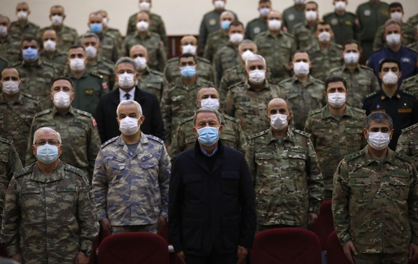 Hulusi Akar: “Azərbaycanlı qardaşlarımızın haqqını müdafiə edəcəyik” - FOTO