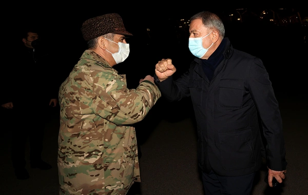 Hulusi Akar: “Azərbaycanlı qardaşlarımızın haqqını müdafiə edəcəyik” - FOTO