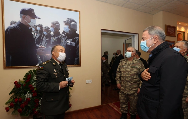 Hulusi Akar: “Azərbaycanlı qardaşlarımızın haqqını müdafiə edəcəyik” - FOTO