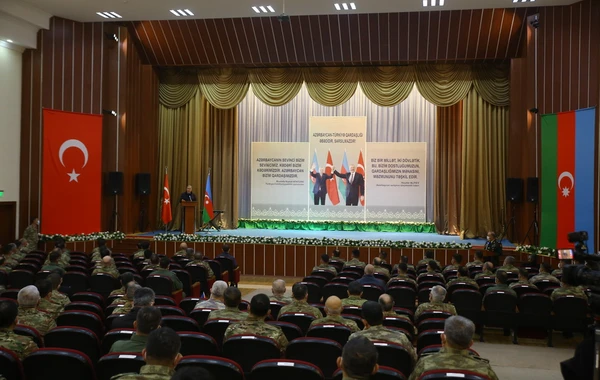 “Azərbaycan-Türkiyə qardaşlığı əbədidir, sarsılmazdır!” tədbiri keçirilib - FOTO