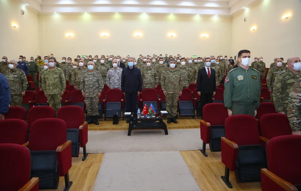 Минобороны о визите Хулуси Акара в Баку - ФОТО