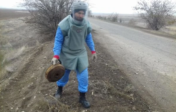 В ряде районов Азербайджана обезврежены сотни мин и неразорвавшихся боеприпасов - ФОТО