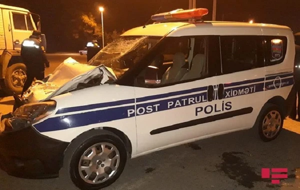 PPX avtomobili qəzaya uğrayıb - FOTO