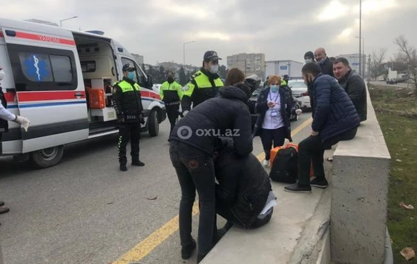 Bakıda dəhşətli qəza: Ölən var - FOTO