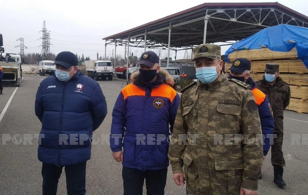 Ağdamda Azərbaycan və Rusiya minaaxtaranlarının birgə təlimi başlayıb - FOTO