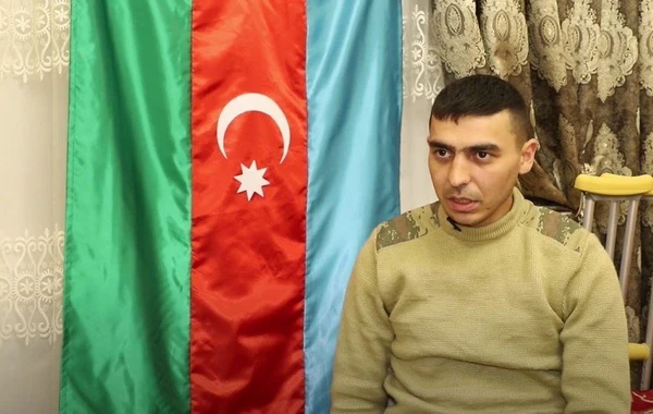 Vətən müharibəsi qazisi: "Minaya düşdükdən sonra siqareti yandırıb damağıma qoydum" - VİDEO