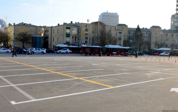 В центре Баку создана новая платная парковка - ФОТО