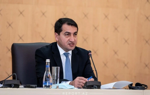 Hikmət Hacıyev: "Beynəlxalq ictimaiyyət Azərbaycanla Ermənistan arasında böyük fərqi bir daha görəcək"