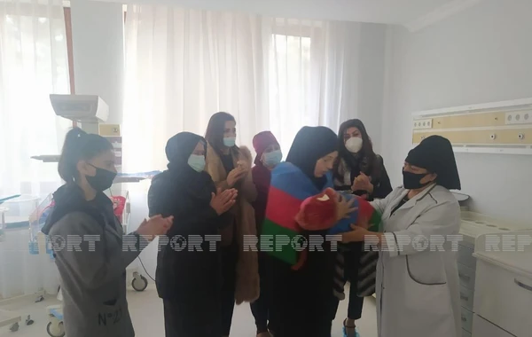 Vətən müharibəsi şəhidinin Hədiyyəsi gəldi - FOTO
