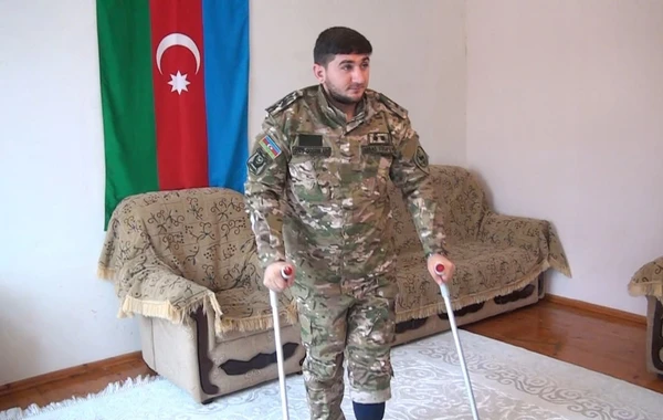Dünən ailə quran qazimiz: "Yoldaşım ayağımın yoxluğunu hiss etdirmir"