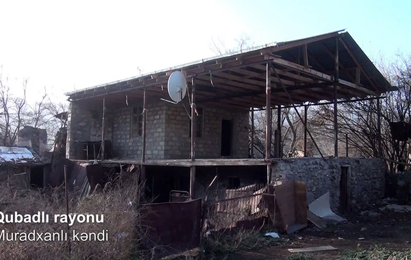 Qubadlı rayonunun Muradxanlı kəndindən görüntülər - VİDEO