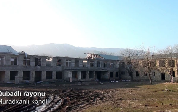 Qubadlı rayonunun Muradxanlı kəndindən görüntülər - VİDEO