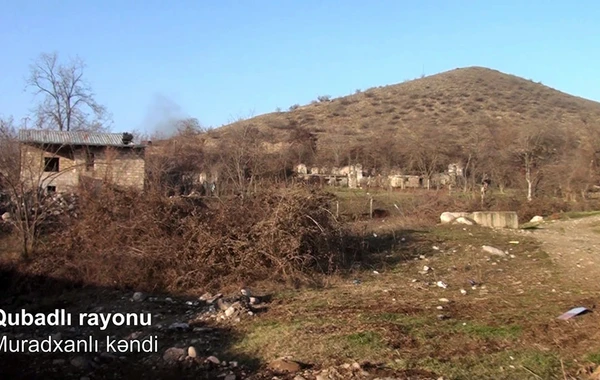 Qubadlı rayonunun Muradxanlı kəndindən görüntülər - VİDEO
