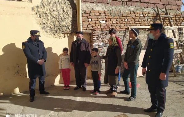 Göygöldə şəhid ailələri ziyarət edildi - FOTO