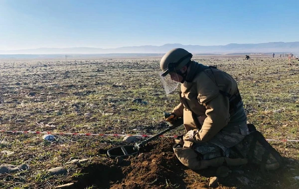 Türkiyə Müdafiə Nazirliyi: “Qarabağda minalardan təmizlənmə işləri davam edir” - FOTO
