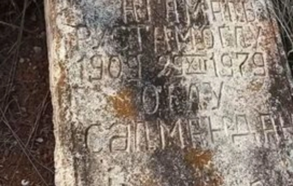 Ermənilər Cəbrayılda da qəbirləri dağıdıblar - FOTO