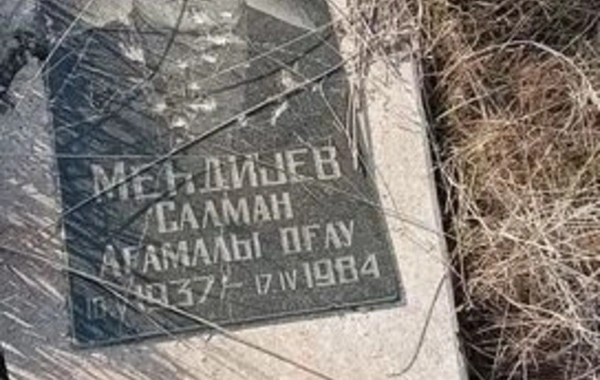 Ermənilər Cəbrayılda da qəbirləri dağıdıblar - FOTO