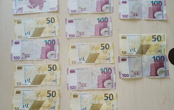 Saxta pulların tədavülə buraxılmasının qarşısı alındı - FOTO