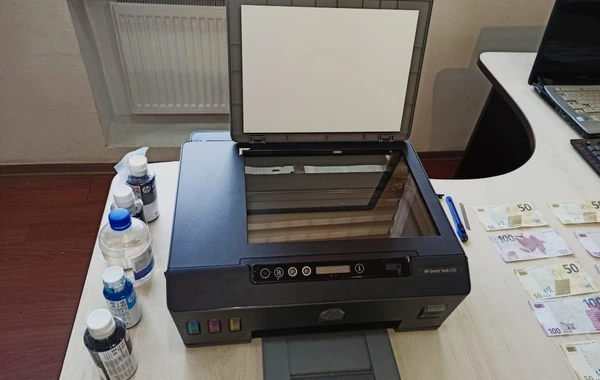 Saxta pulların tədavülə buraxılmasının qarşısı alındı - FOTO